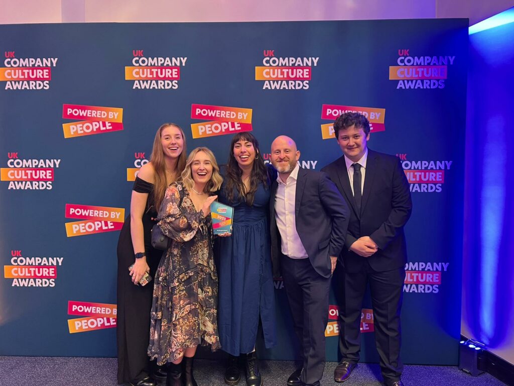 Winners at the UK Company Culture Awards! The Evergreen Agency